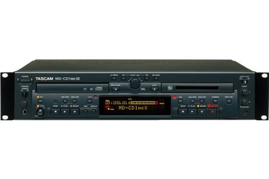TASCAM MD-CD1MKIII Mini Disc Recorder CD Player