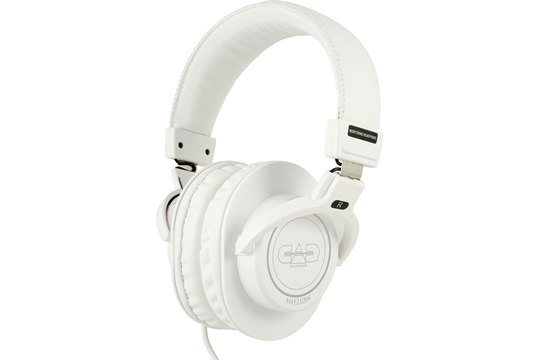 CAD MH210W Closed Back Studio Headphones WHITE