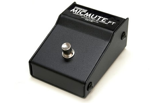 Whirlwind MICMUTE-PT Passive On Off Switch Foot Pedal