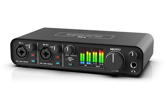 MOTU M4 4x4 USB-C Bus-Powered Audio Interface