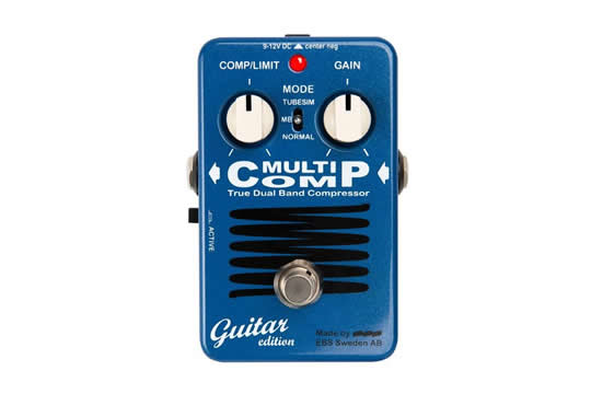 EBS MultiComp Guitar Edition Compressor Effects Pedal