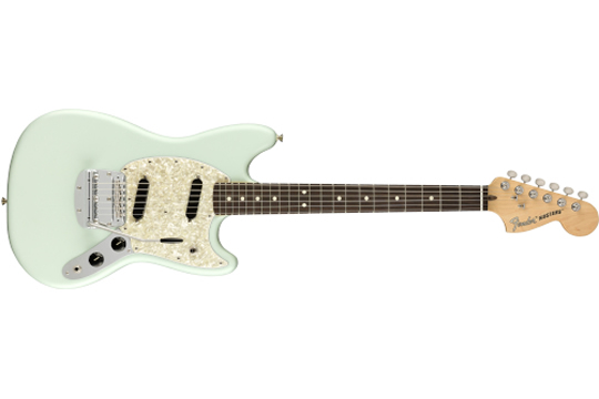 Fender American Performer Mustang Electric Guitar (Sonic Blue)