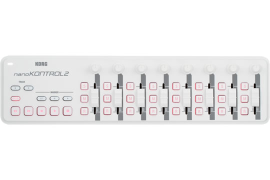 Korg NanoKontrol 2 USB MIDI Control Surface White