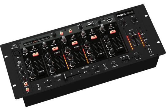 Behringer NOX1010 Pro 5-Channel 19-Inch DJ Mixer USB Audio Interface
