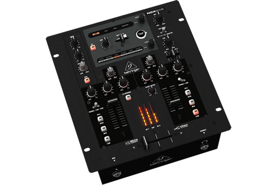 Behringer NOX202 Pro 2-Channel DJ Mixer USB Audio Interface