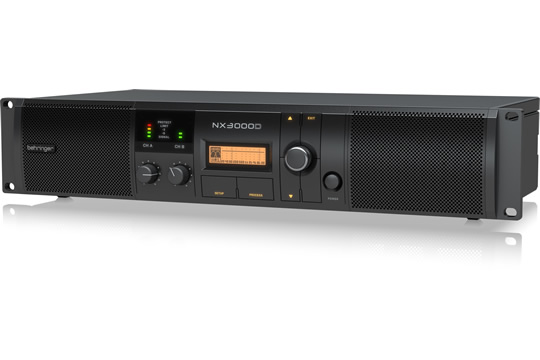 Behringer NX3000D 3000W DSP Power Amplifier