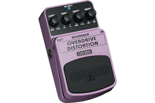 Behringer OD300 Overdrive-Distortion Effects Pedal