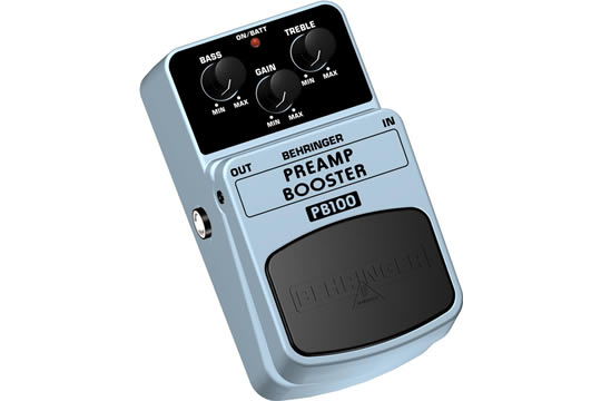 Behringer PB100 Preamp Booster Effects Pedal