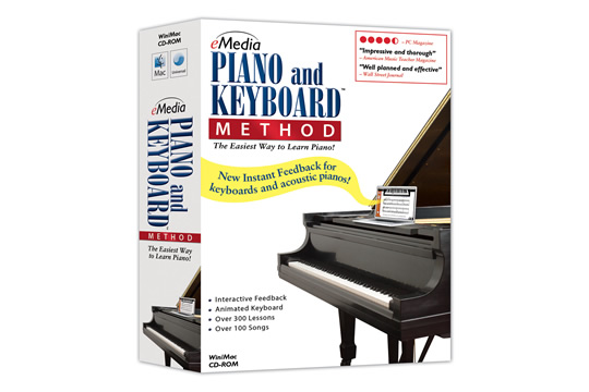 eMedia Piano and Keyboard Method Vol. 1 Beginner Tutorial Software