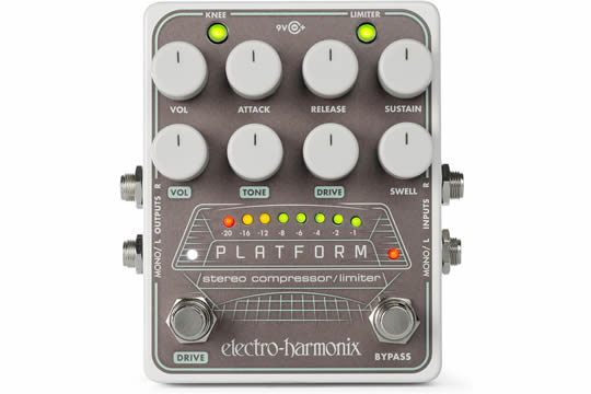 Electro-Harmonix Platform Stereo Compressor Effects Pedal
