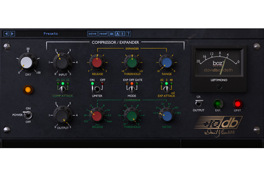 Boz Digital +10dB Compressor Plugin (DOWNLOAD)