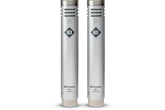 PreSonus PM-2 Small Diaphragm Matched Pair Condenser Microphones