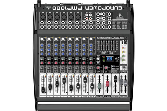 Behringer PMP1000 EUROPOWER 500-Watt Powered Mixer