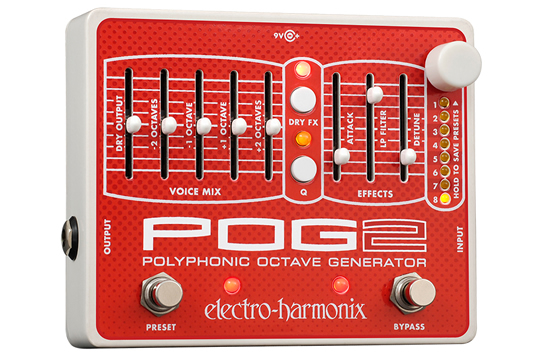 Electro-Harmonix POG2 Polyphonic Octave Generator Effects Pedal