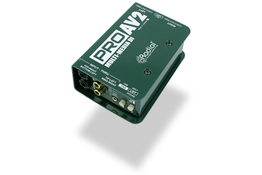 Radial Engineering ProAV2 Passive DI Box