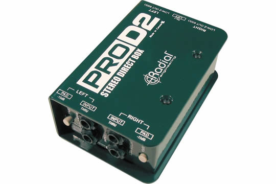 Radial Engineering ProD2 Passive DI Box