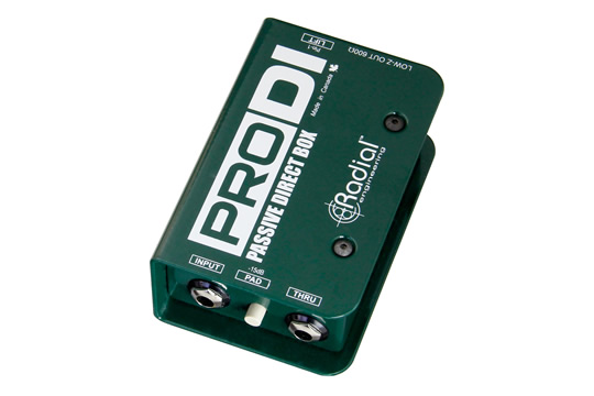 Radial Engineering ProDI Passive DI Box