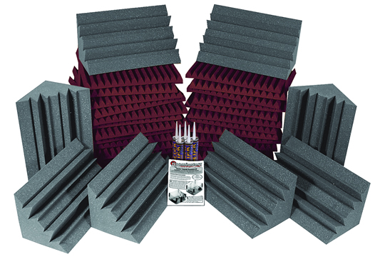 Auralex Project 2 Roominator Studiofoam Kit BURGUNDY