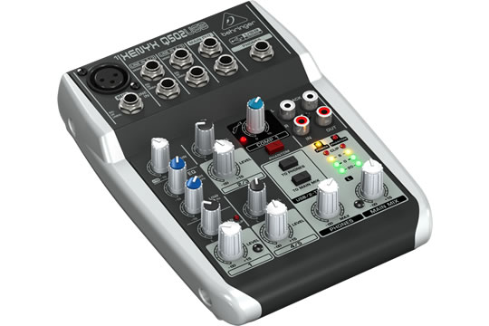 Behringer XENYX Q502USB USB Audio Interface Mixer