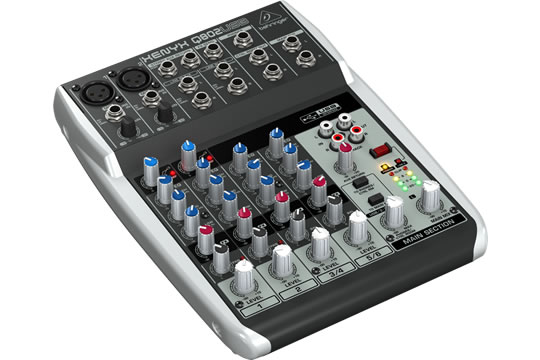 Behringer XENYX Q802USB USB Audio Interface Mixer