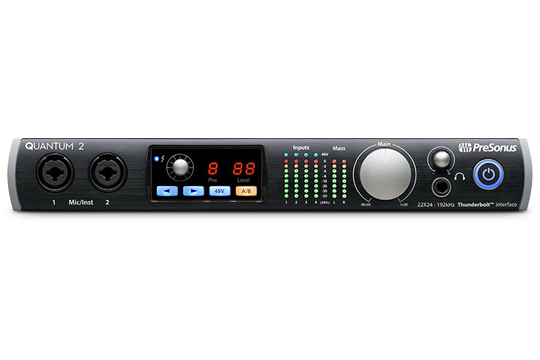 PreSonus Quantum 2 22x24 Thunderbolt 2 Audio Interface