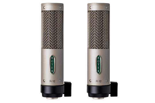 Royer Labs R-10 MP Matched Pair Ribbon Microphones