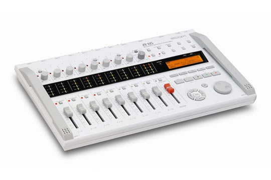 Zoom R16 Multitrack Recorder Audio Interface Control Surface