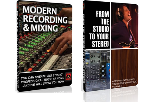 Secrets of the Pros Recording Bundle Tutorial DVDs