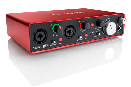 Focusrite Scarlett 2i4 USB Audio Interface