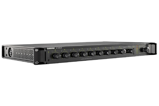 Shure SCM820 8-Channel Digital Automatic Microphone Mixer