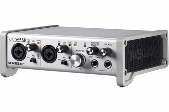 TASCAM SERIES 102i 10x2 USB 2.0 Audio/MIDI Interface