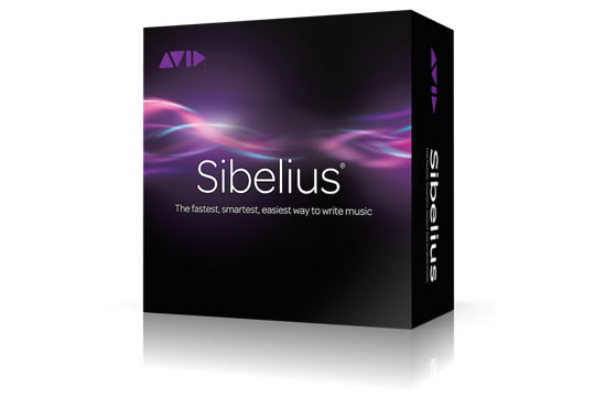 Avid Sibelius Music Notation Software