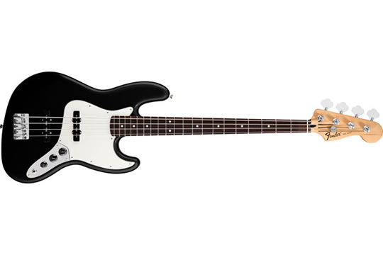 Fender Standard Jazz Electric Bass Guitar Rosewood BLACK