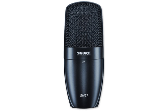 Shure SM27-SC Recording Condenser Microphone - HR