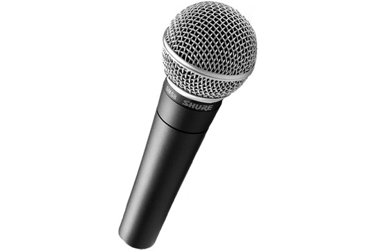 Shure SM58-LC Cardioid Vocal Dynamic Microphone