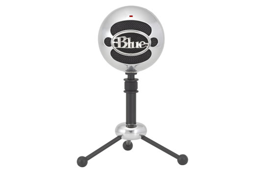 Blue SNOWBALL USB Condenser Microphone BRUSHED ALUMINUM