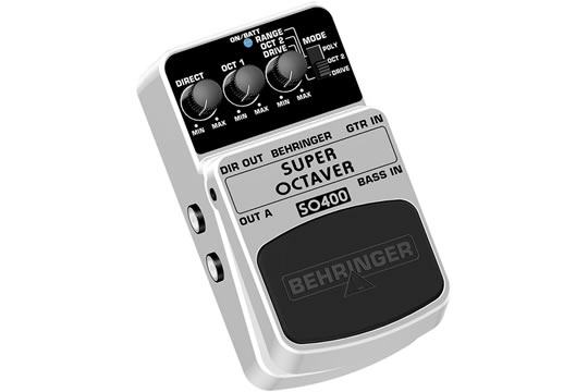 Behringer SO400 Super Octaver Effects Pedal