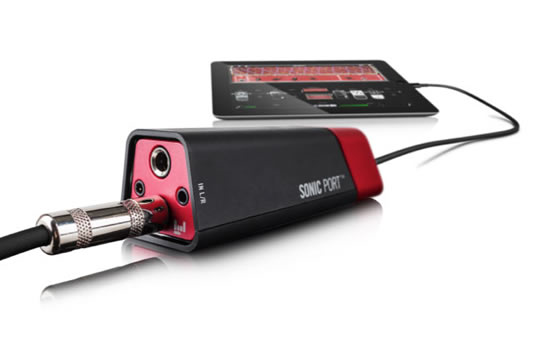 Line 6 Sonic Port iPod iPad iPhone Guitar Audio Interface