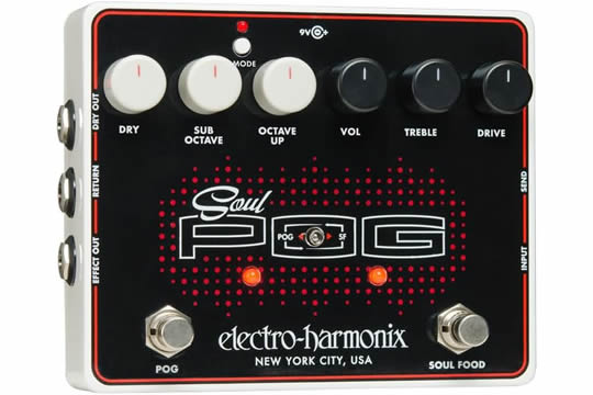 Electro-Harmonix Soul POG Multi-Effects Pedal
