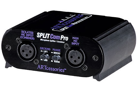 ART SplitCom Pro Mic Splitter Combiner