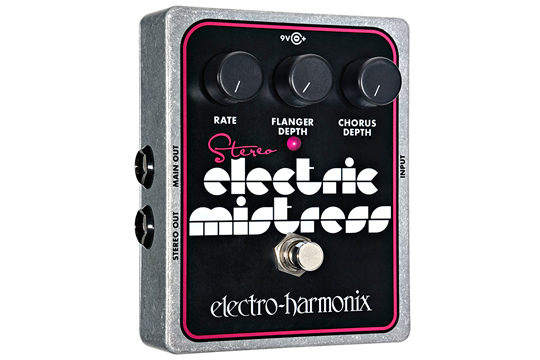 Electro-Harmonix Stereo Electric Mistress Flanger Chorus Effects Pedal