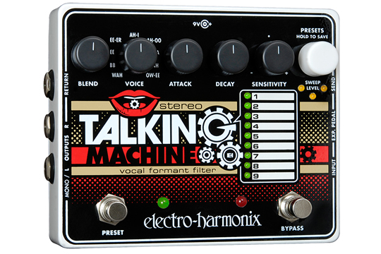 Electro-Harmonix Stereo Talking Machine Effects Pedal