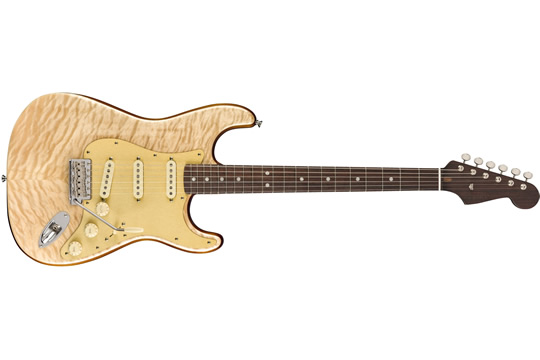 Fender 60s Quilt Rare Stratocaster Electric Guitar (Natural)