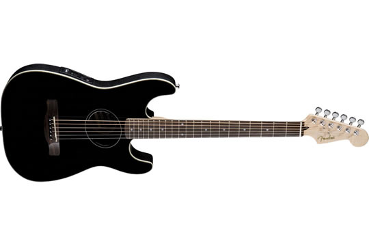 Fender STRATACOUSTIC Electric-Acoustic Guitar BLACK