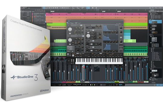 PreSonus STUDIO ONE 3 PROFESSIONAL Recording Software (Key Card)