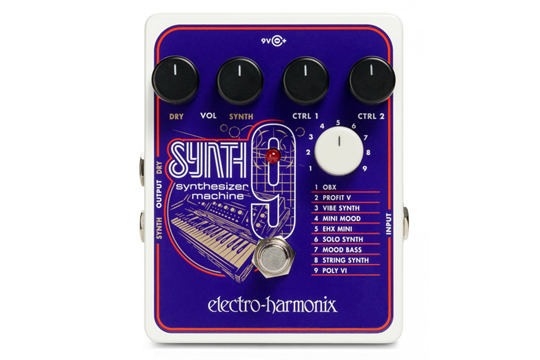 Electro-Harmonix SYNTH9 Synthesizer Machine Effects Pedal