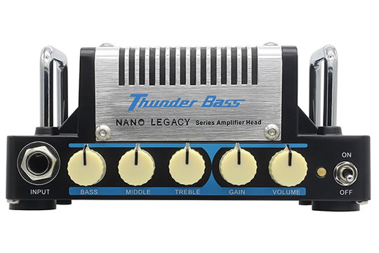 Hotone Nano Legacy Thunder Bass Mini 5W Bass Guitar Amplifier Head