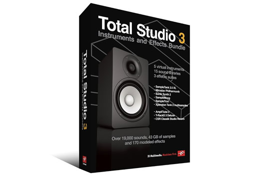 IK Multimedia Total Studio 3 Virtual Instrument Effects Plugin Bundle