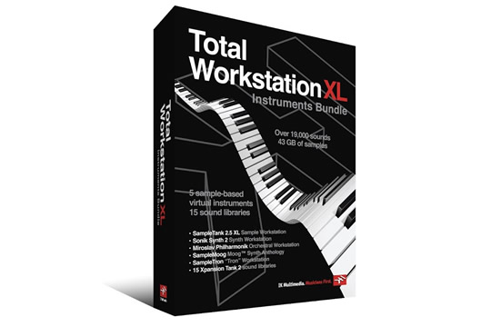 IK Multimedia Total Workstation XL Virtual Instruments Bundle