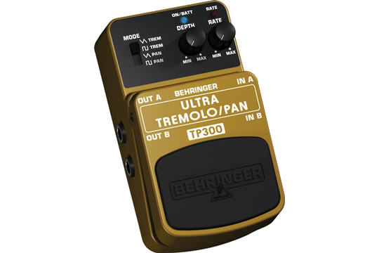 Behringer TP300 Ultra Tremolo Panner Effects Pedal